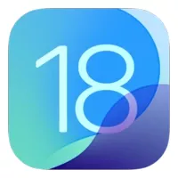 iPadOS 18 로고 이미지입니다.