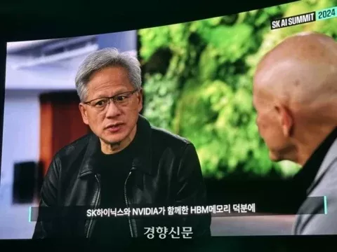 젠슨 황 엔비디아 CEO 영상 이미지