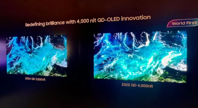 4000니트 QD-OLED TV