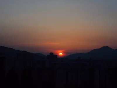 오늘의 일몰